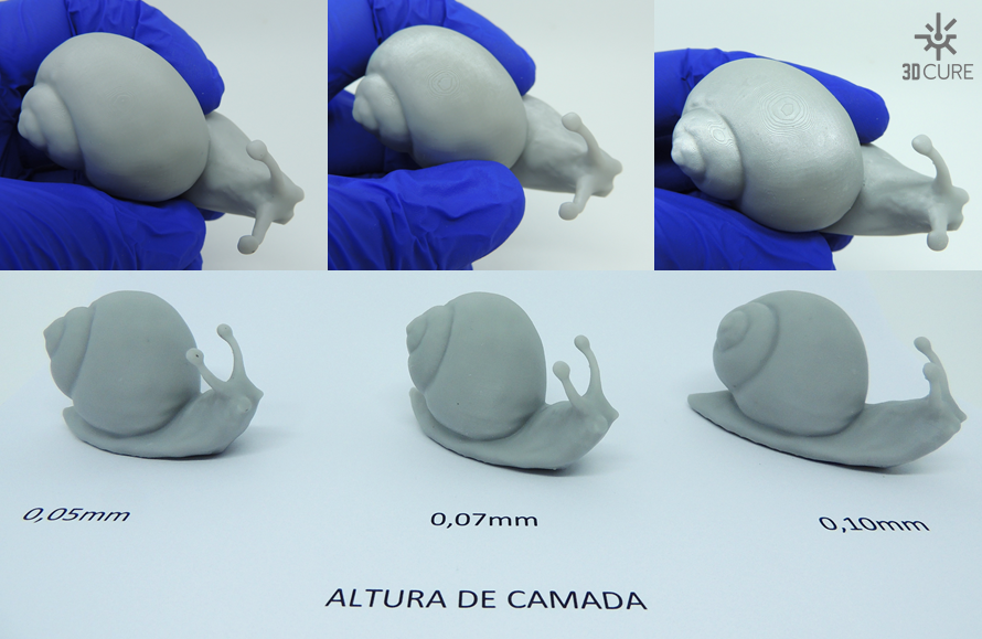 Peça feita em experimento para determinar como aumentar a velocidade de impressão 3D
