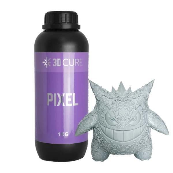 resina 3d cure pixel