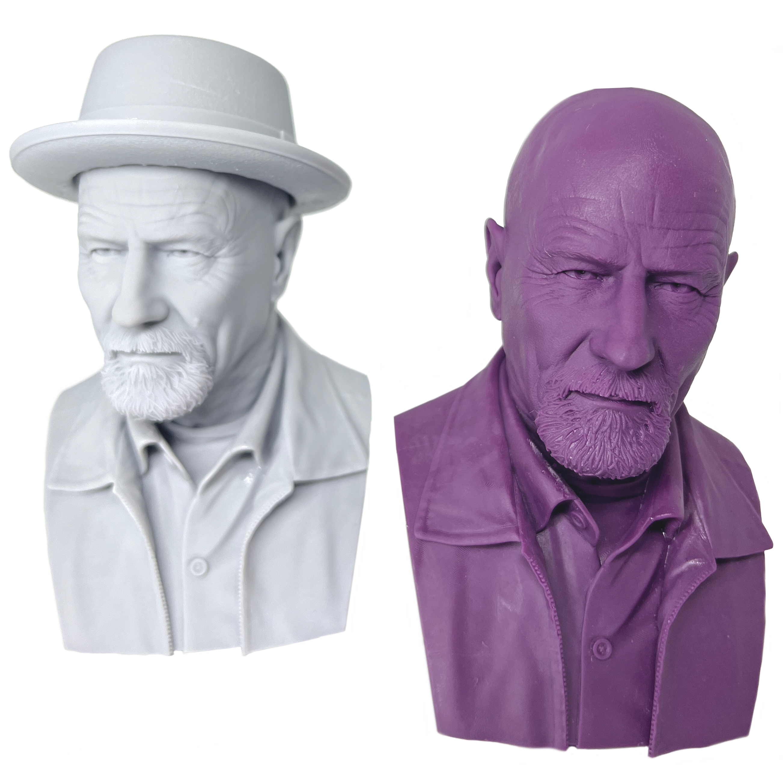 Impressão de alta resolução feita com a Resina 3D Cure Pixel.